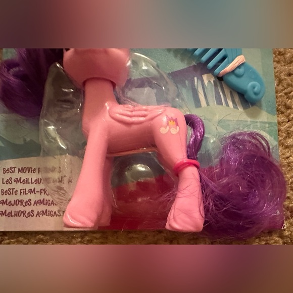 My Little Pony Pip Princess Petals Best Movie Friends Figure Set Comb Horse - Picture 6 of 12